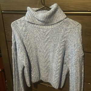 Turtle Neck Sweater Cropped.